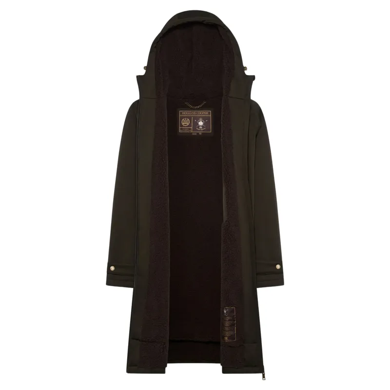 Holland Cooper One-Size Mens Waterproof Coat - Khaki-2