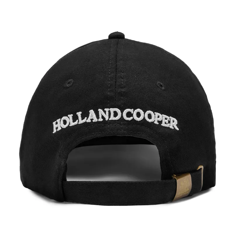 Holland Cooper Monogram Cap - Black-2