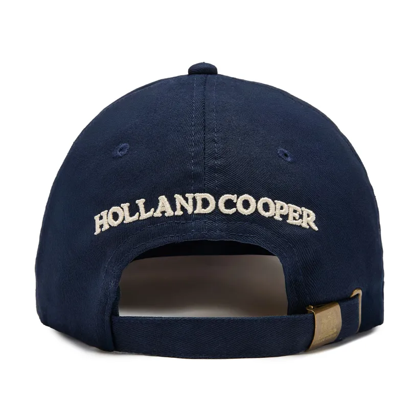 Holland Cooper Monogram Cap - Ink Navy-3