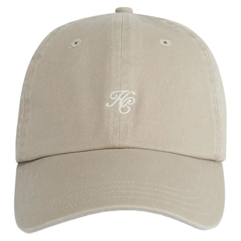 Holland Cooper Monogram Cap - Taupe/Ecru-2
