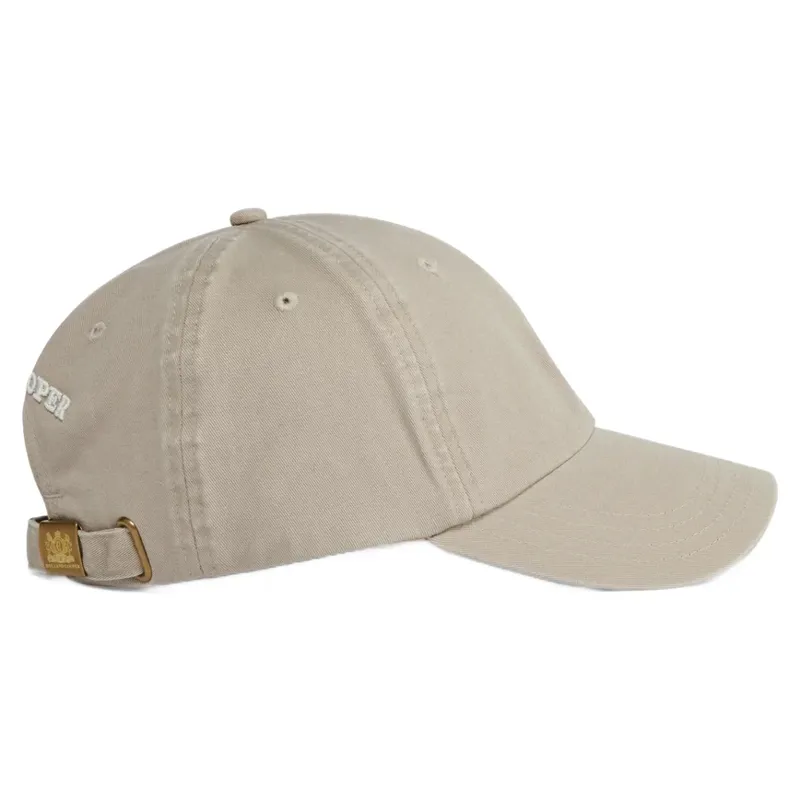 Holland Cooper Monogram Cap - Taupe/Ecru-4
