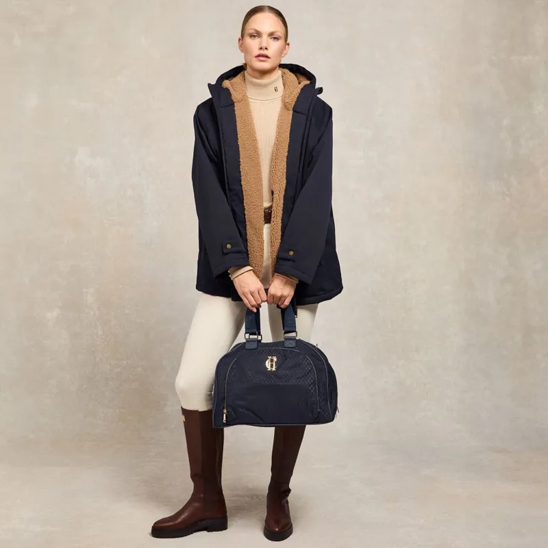 Holland Cooper One Size Waterproof Womens Jacket - Ink Navy-4