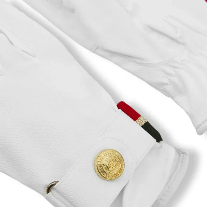 Holland Cooper Riding Gloves - White-3