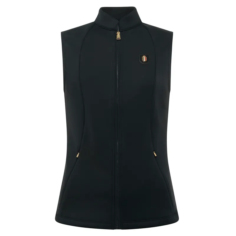 Holland Cooper Womens Training Gilet - Black-1