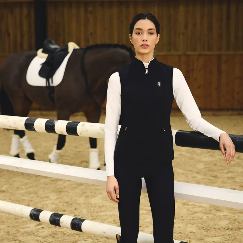 Holland Cooper Womens Training Gilet - Black-5