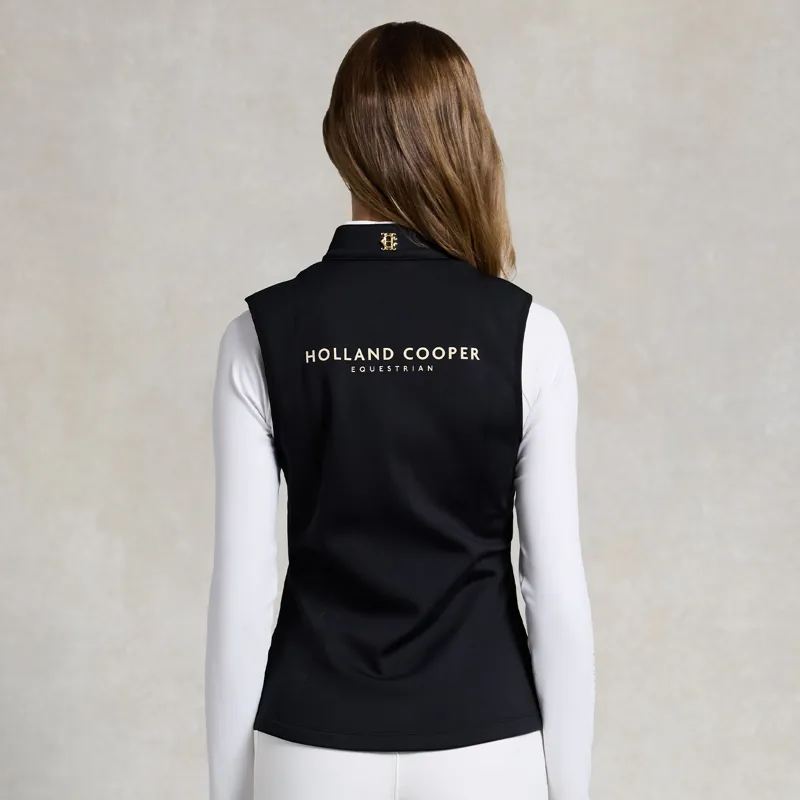 Holland Cooper Womens Training Gilet - Black-2