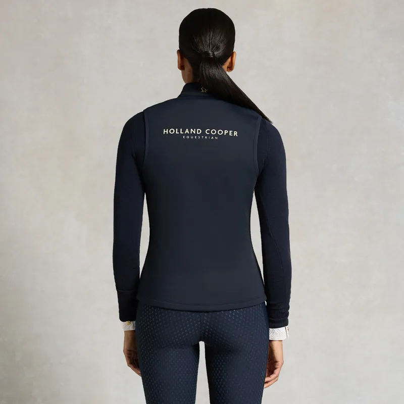 Holland Cooper Womens Training Gilet - Ink Navy-2