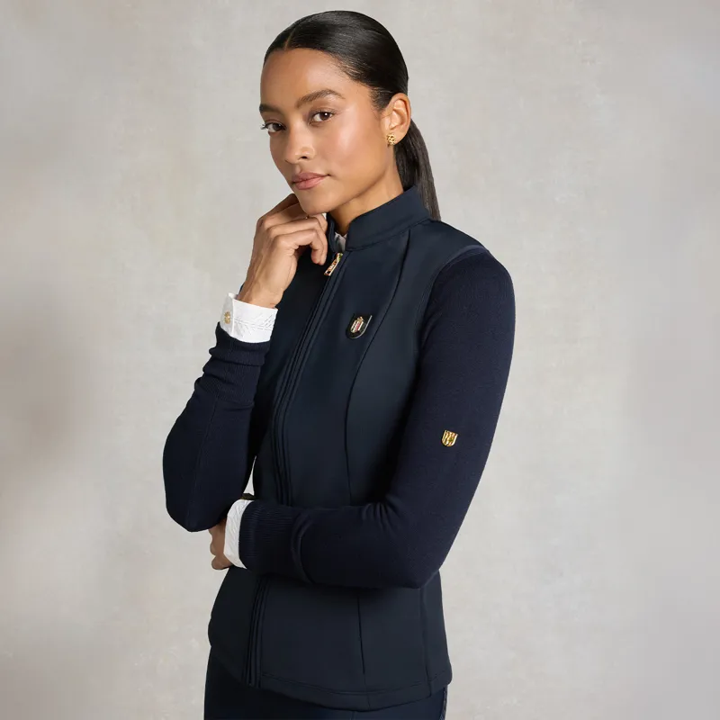 Holland Cooper Womens Training Gilet - Ink Navy