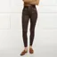 Holland Cooper Womens Biker Jeans - Chocolate