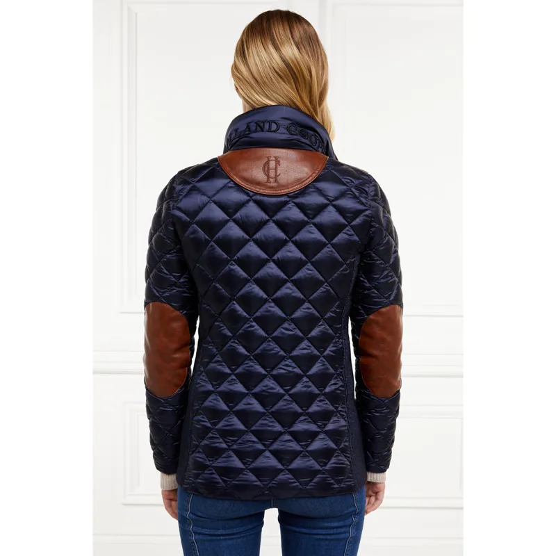 Holland Cooper Charlbury Ladies Quilted Jacket - Ink Navy-1
