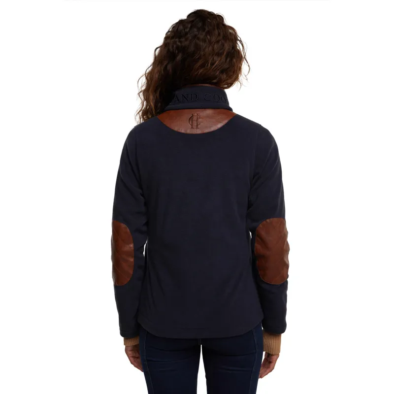 Holland Cooper Country Fleece Ladies Jacket - Ink Navy-2