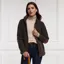 Holland Cooper Country Fleece Ladies Jacket - Khaki