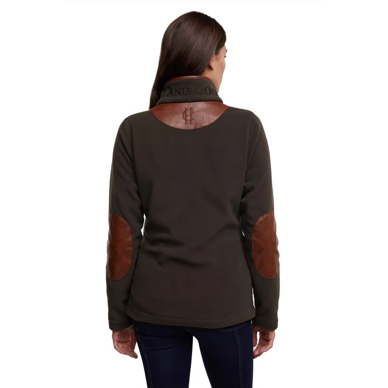 Holland Cooper Country Fleece Ladies Jacket - Khaki-2