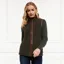 Holland Cooper Country Fleece Ladies Gilet - Khaki