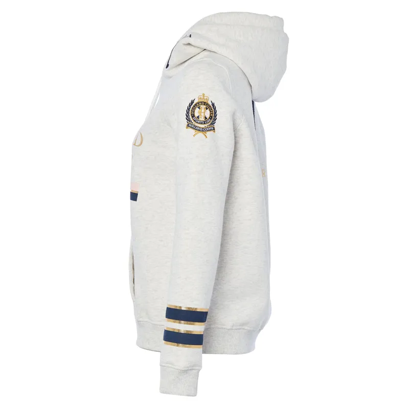 Holland Cooper HC Heritage Ladies Hoodie - Ice Grey-3