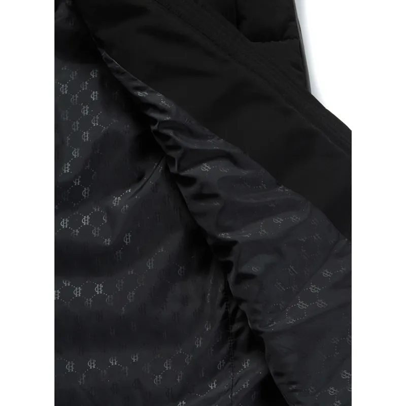 Holland Cooper Finsworth Ladies Longline Quilted Jacket - Black-5