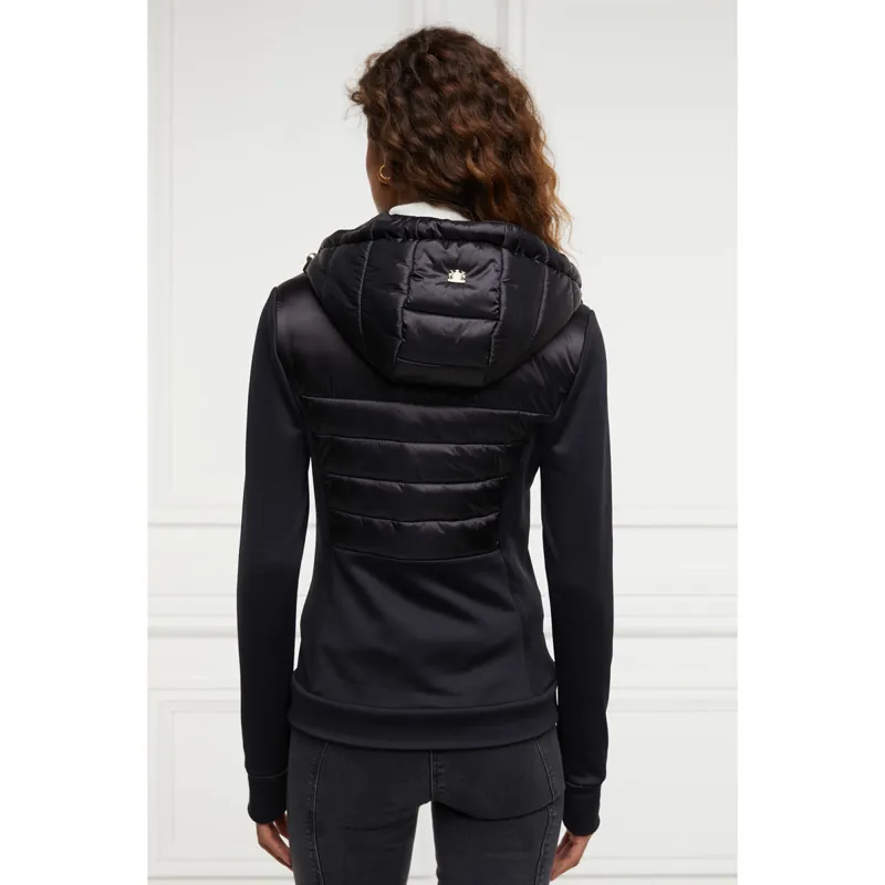 Holland Cooper Hybrid Shell Ladies Jacket - Black-1