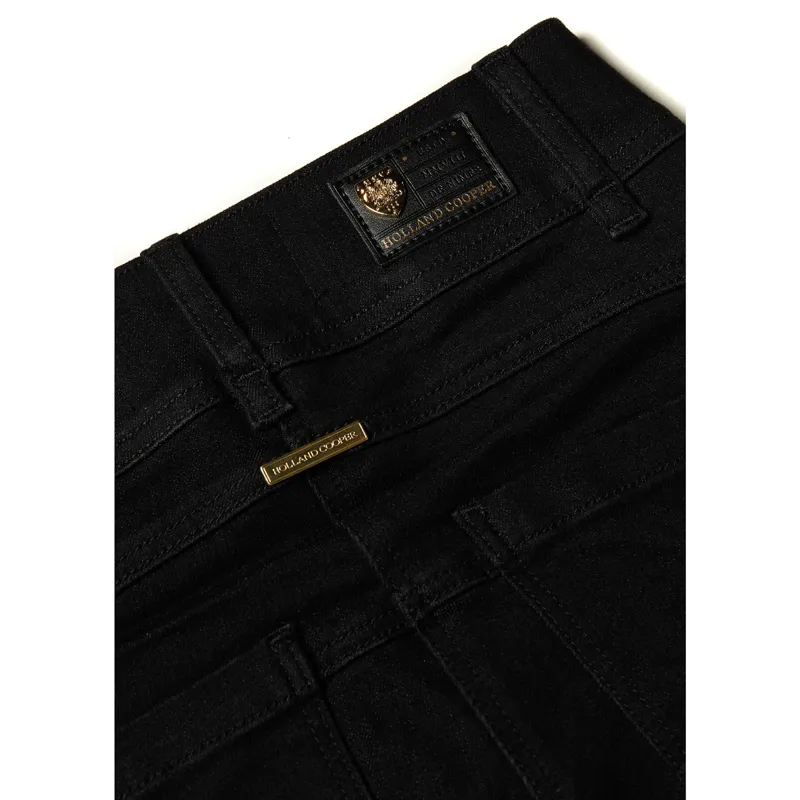 Holland Cooper Thermal Womens Jodhpur Jeans - Black-4
