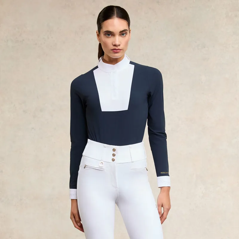 Holland Cooper Gatcombe Ladies Show Shirt - Ink Navy