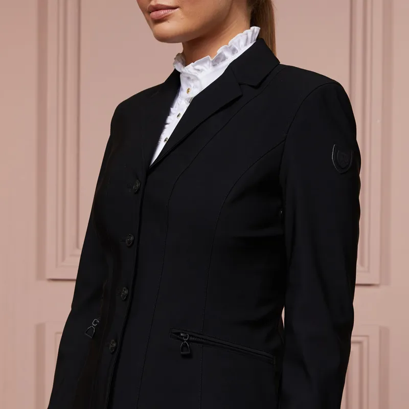 Holland Cooper Ladies Competition Jacket - Midnight Black-1