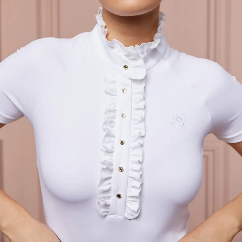 Holland Cooper Silverton Ladies Show Shirt - White-1