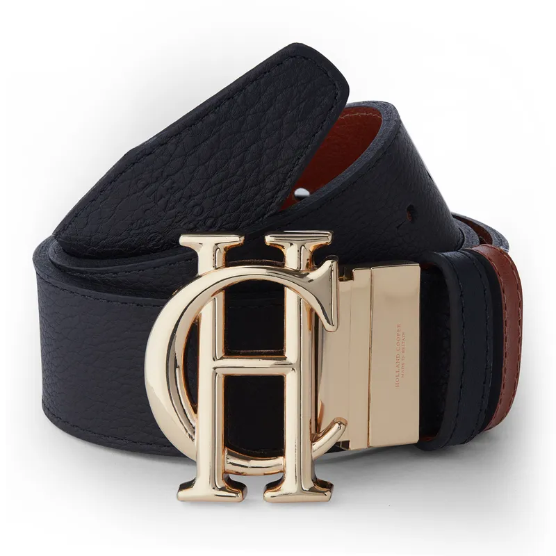 Holland Cooper Classic Reversible Belt - Black/Tan