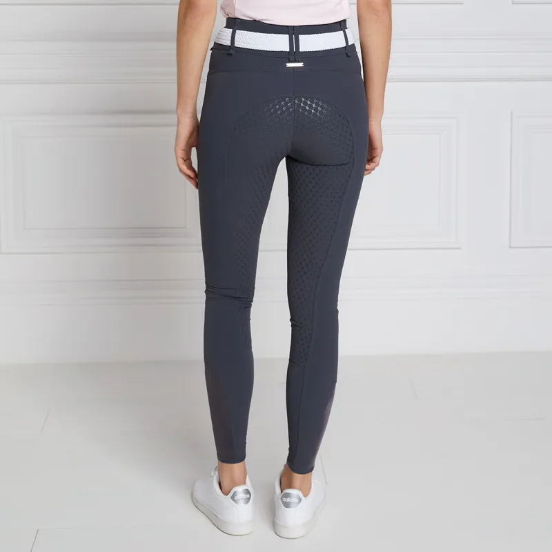 Holland Cooper Ascot Full Grip Ladies Breeches - Charcoal-1