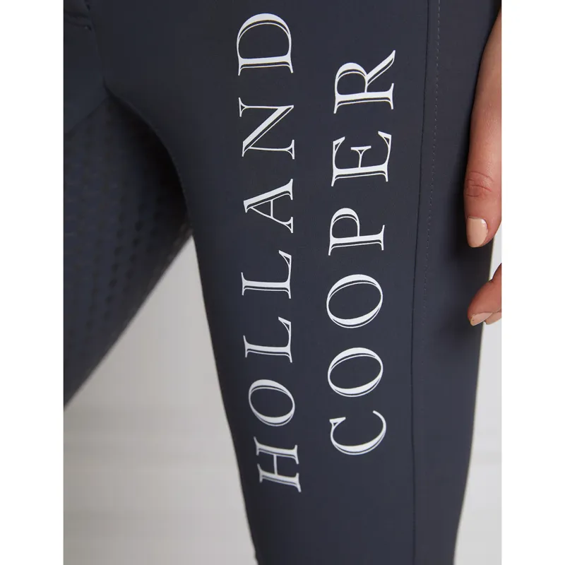 Holland Cooper Ascot Full Grip Ladies Breeches - Charcoal-3