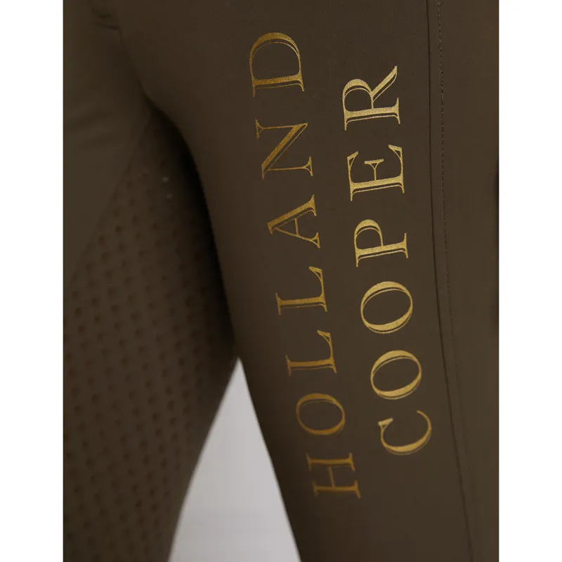 Holland Cooper Ascot Full Grip Ladies Breeches - Khaki-3