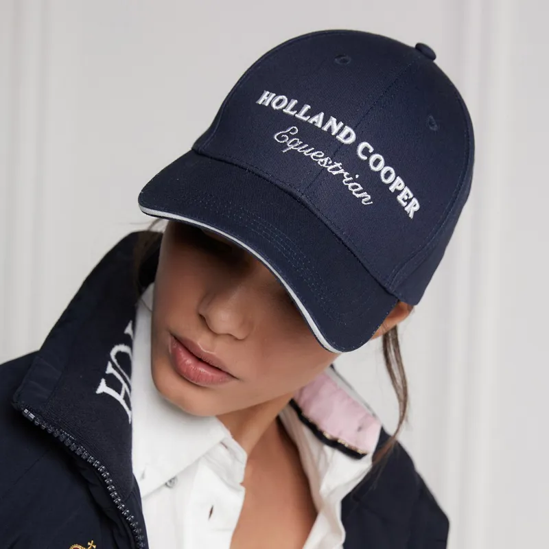 Holland Cooper HC Equestrian Cap - Ink Navy