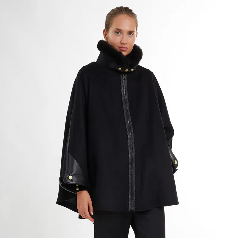 Cape coat sales with belt