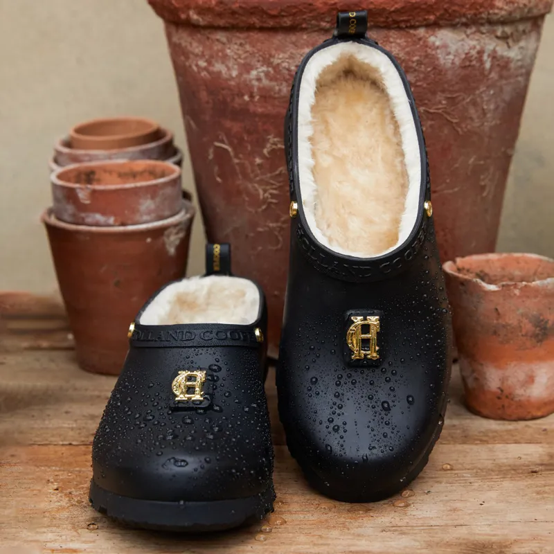 Holland Cooper Gardening Loafers - Matte Black-1