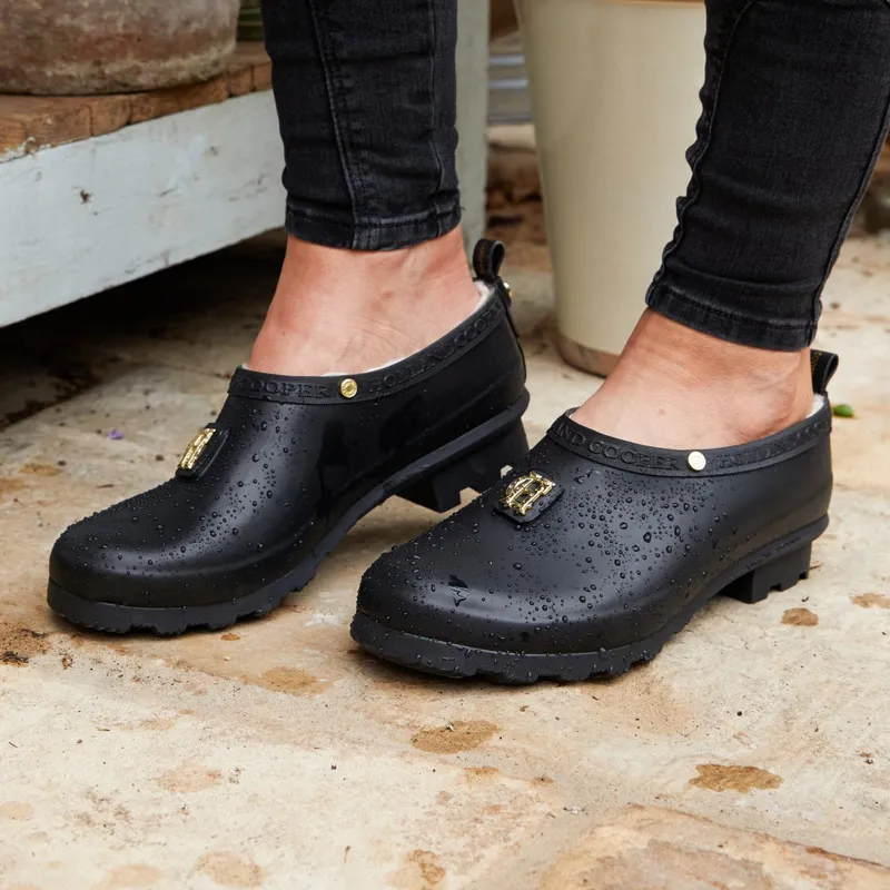 Holland Cooper Gardening Loafers - Matte Black-2