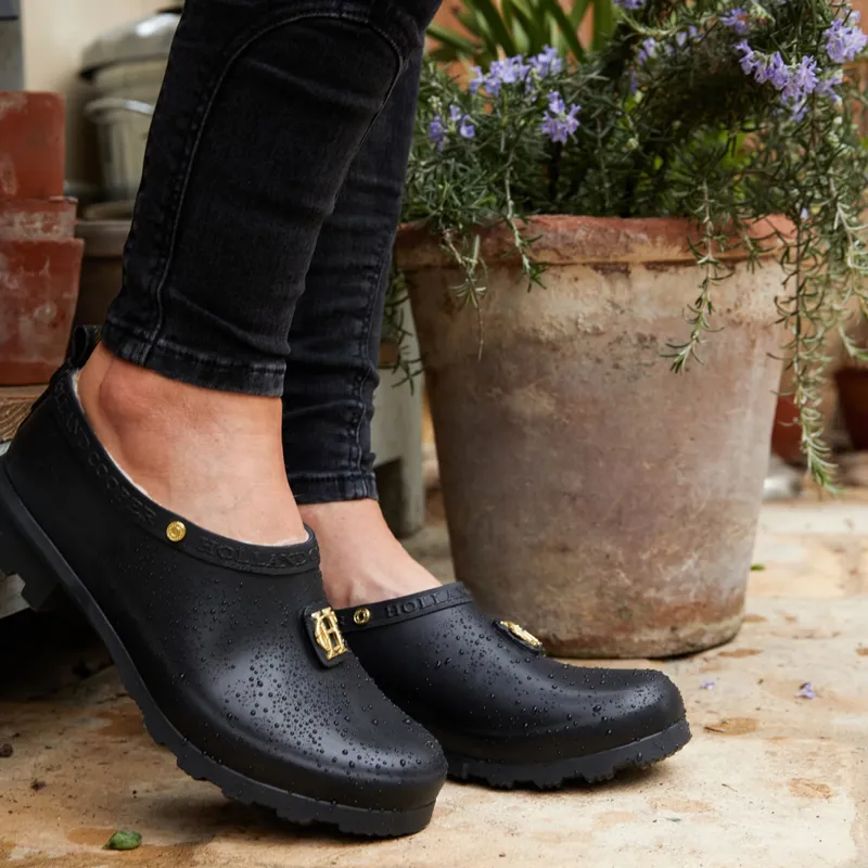 Holland Cooper Gardening Loafers - Matte Black-3