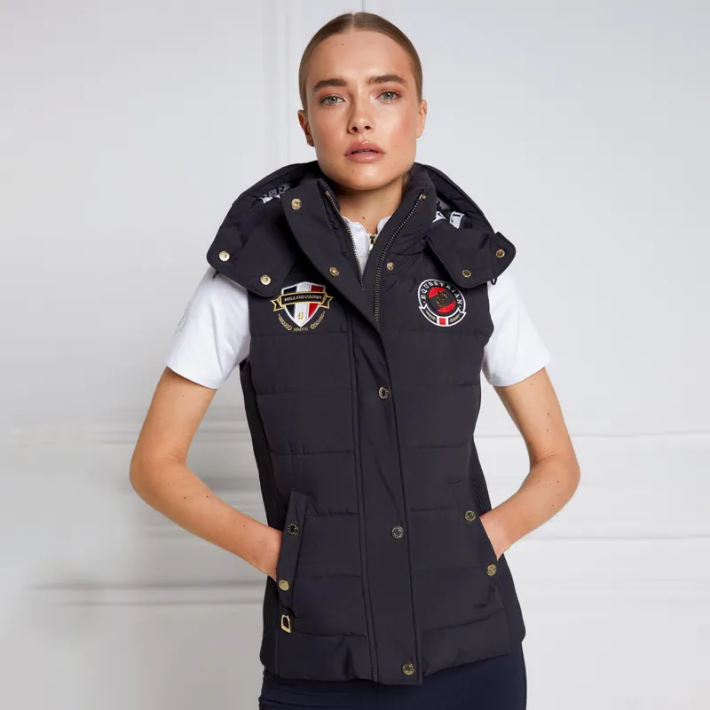 Holland Cooper Team HC Ladies Gilet - Ink Navy