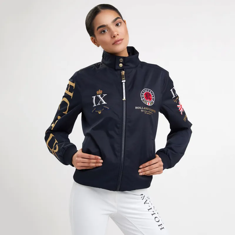 Holland Cooper Equi Harrington Team Unisex Jacket - Ink Navy