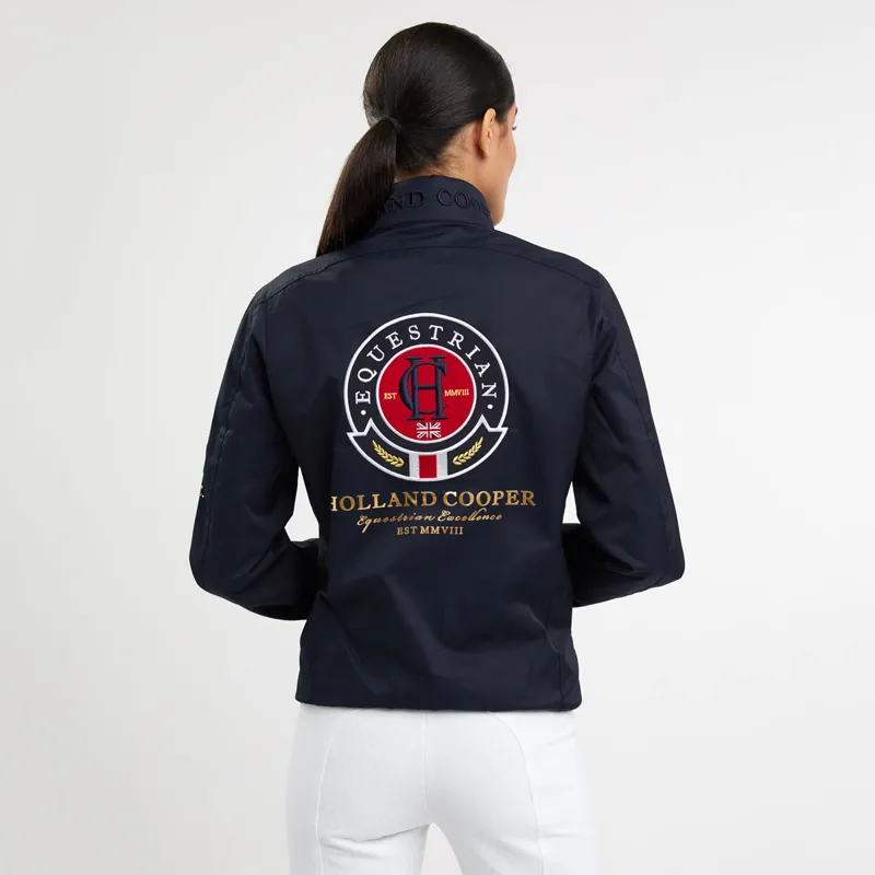 Holland Cooper Equi Harrington Team Unisex Jacket - Ink Navy-3