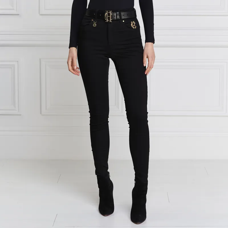 Holland Cooper Womens Jodhpur Jeans - Black