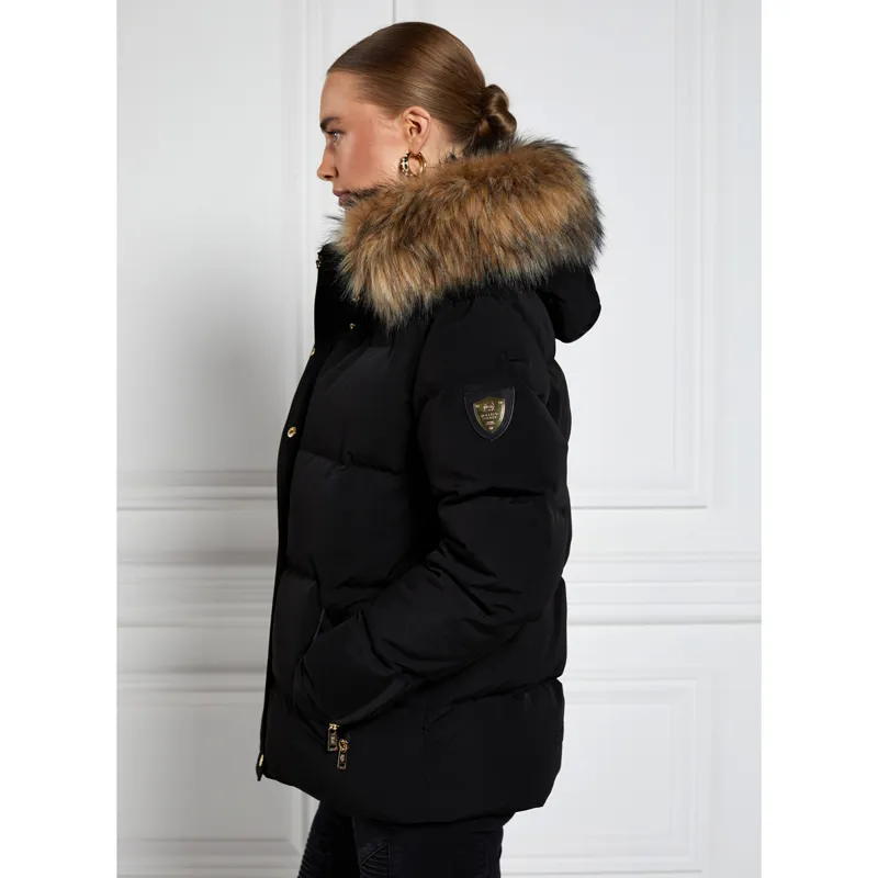 Holland Cooper Colorado Ladies Down Jacket - Black-2