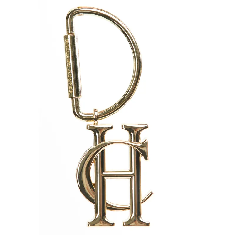 Holland Cooper The HC Keyring - Gold-1
