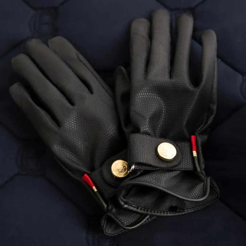 Holland Cooper Riding Gloves - Black-1