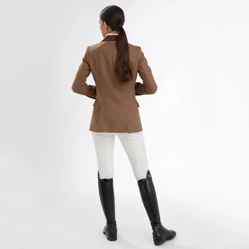 Holland Cooper Tweed Riding Jacket - Tawny-3