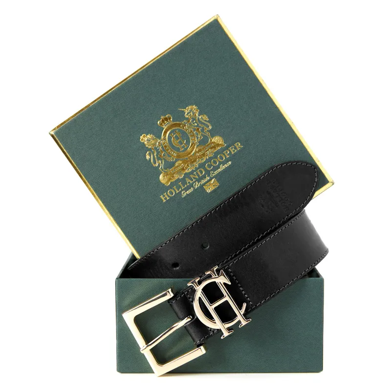 Holland Cooper HC Classic Logo Belt - Black