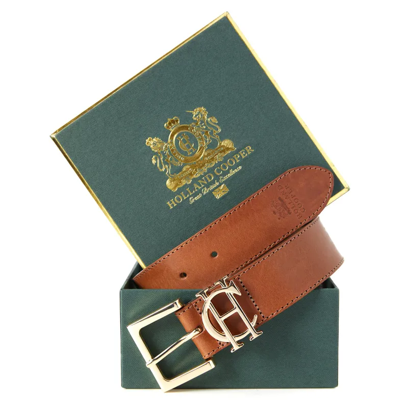Holland Cooper HC Classic Logo Belt - Tan
