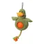 House of Paws Cord Dog Toy with Spiky Ball - Duck