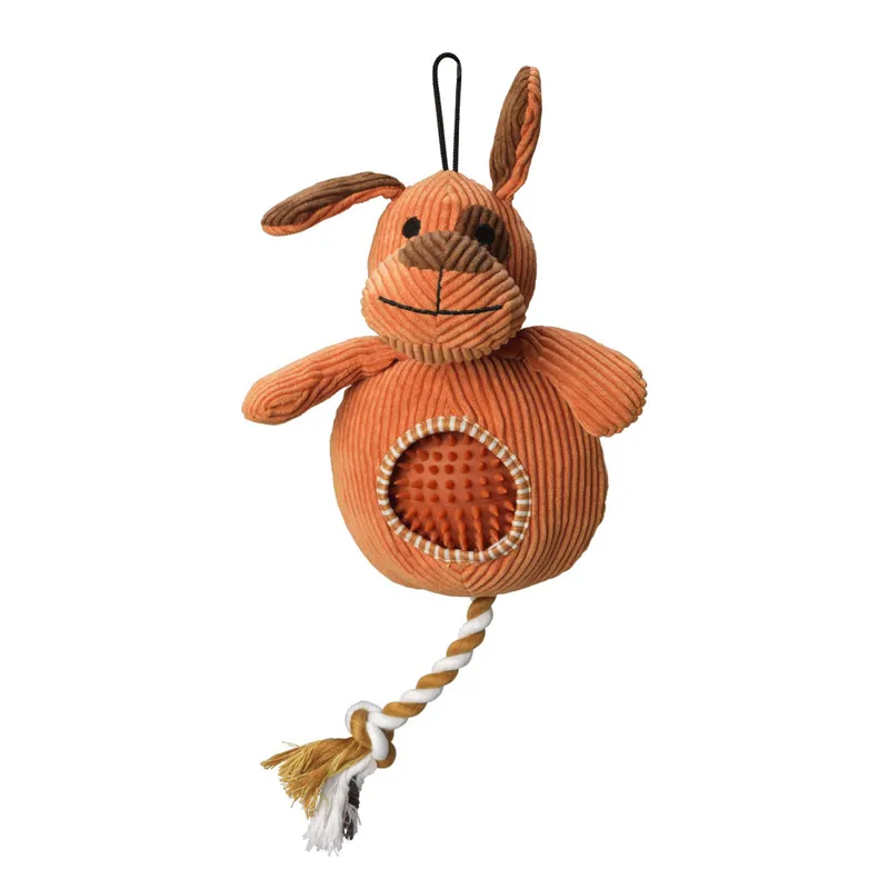 House of Paws Cord Dog Toy with Spiky Ball - Dog