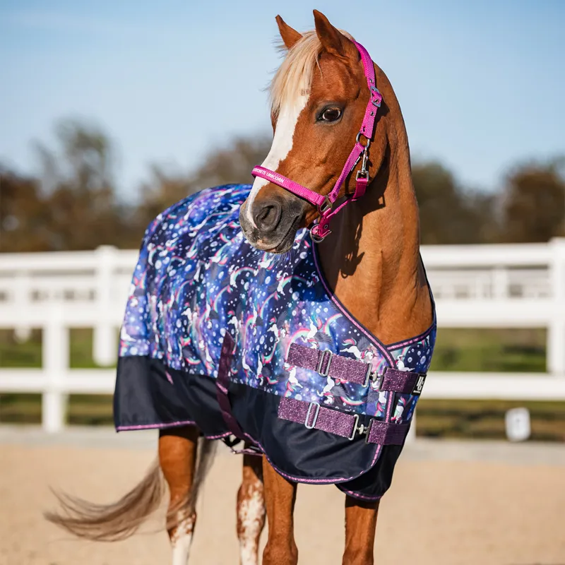 Horse Guard Josh 100g Pony Turnout Rug - Dutch Blue-1