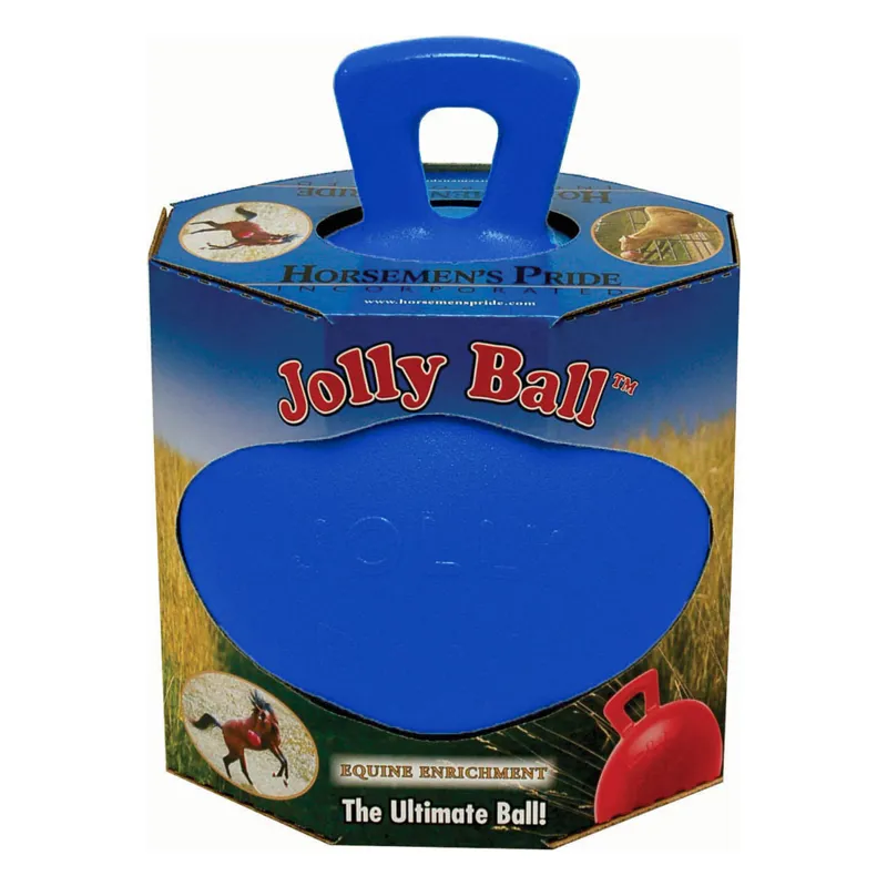 Horsemens Pride Jolly Ball - Blue