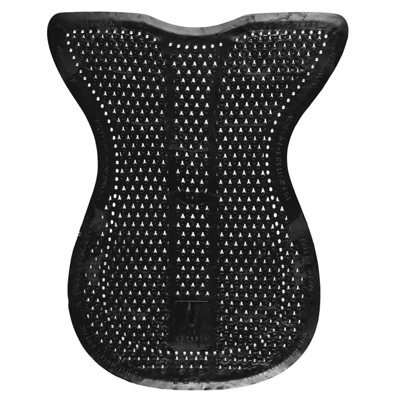 Horsena Dressage Slim Gel Pad - Black-1