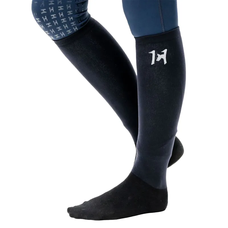 Horseware Athletix Newmarket Ladies Riding Socks - Navy